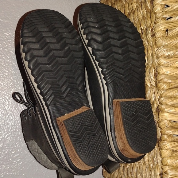 Sorel Slimpack II Lace up Winter Olive Green Gray Black Boots 7 - Picture 5 of 8